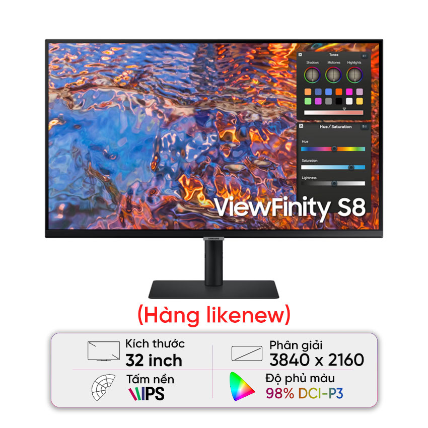 Màn hình Samsung ViewFinity LS32B800PXEXXV - Likenew (Full box) - Hình 1