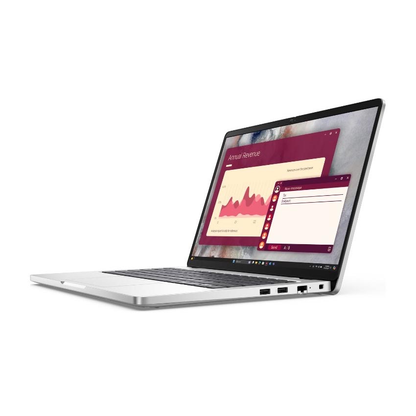  Laptop Dell Pro 14 PC14250 42LTU7PC14250 (Ultra 7 255U/1 x 16GB DDR5/ 512GB SSD/14 inch FHD+/Win 11 Pro/Bạc) 2