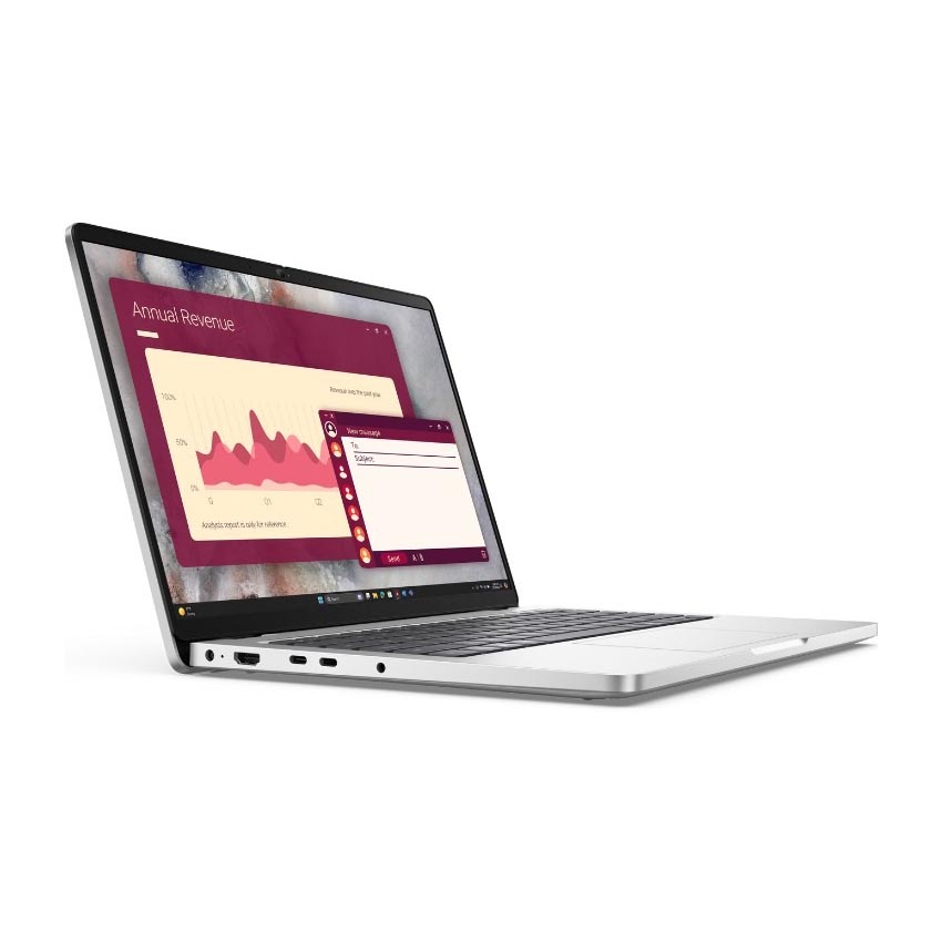  Laptop Dell Pro 14 PC14250 42LTU7PC14250 (Ultra 7 255U/1 x 16GB DDR5/ 512GB SSD/14 inch FHD+/Win 11 Pro/Bạc) 1