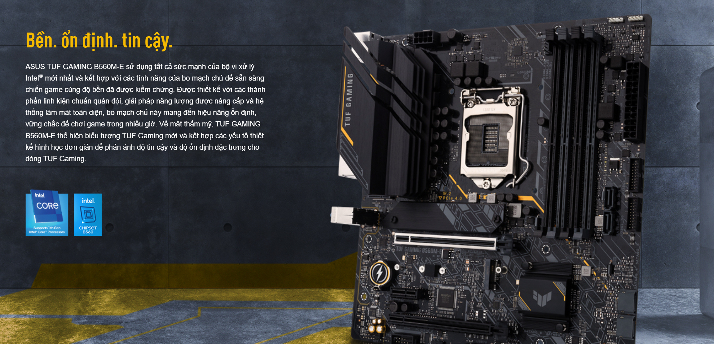 Mainboard ASUS TUF GAMING B560M-E