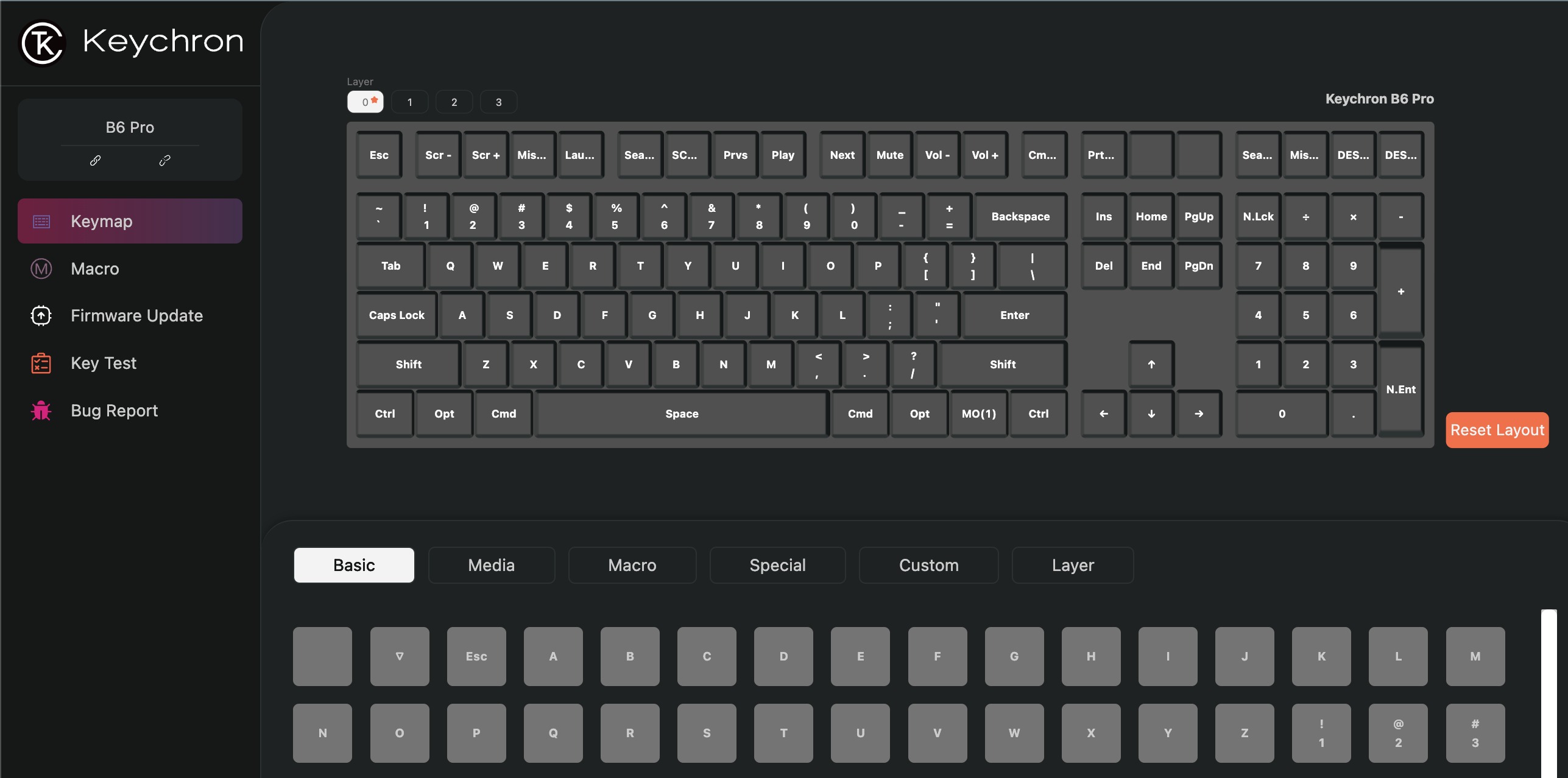 Bàn phím Keychron B6 Pro 5