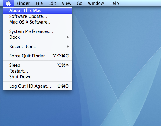cách kiểm tra cấu hình máy tính MAC OS
