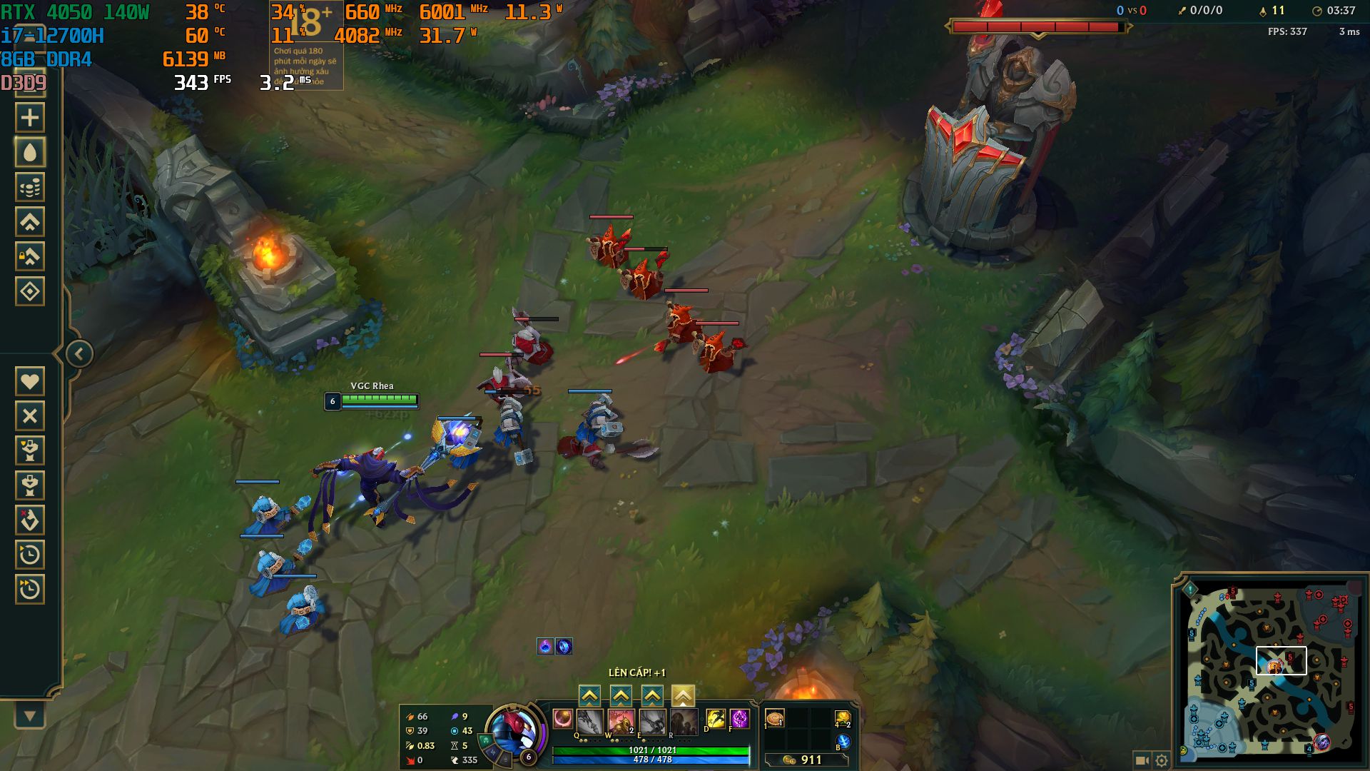 Laptop ASUS TUF Gaming 2023 League Of Legends