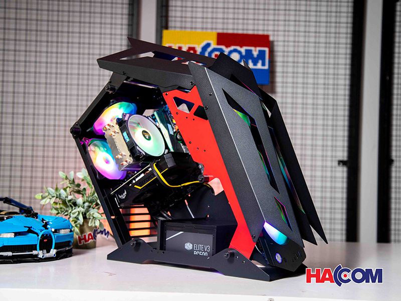 bộ PC i5 10th 10400F HACOM SNIPER