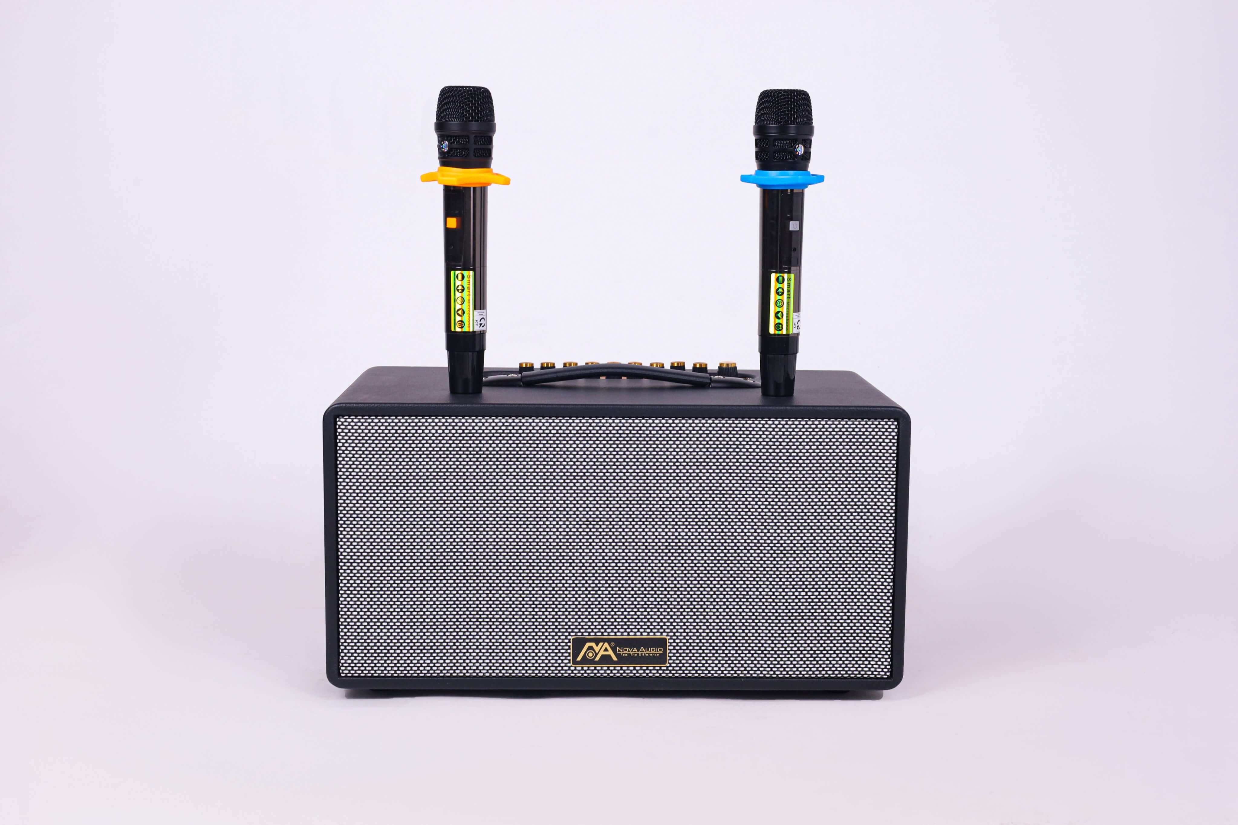 Loa Karaoke di động NOVA NV-600 Ultra xanh 4