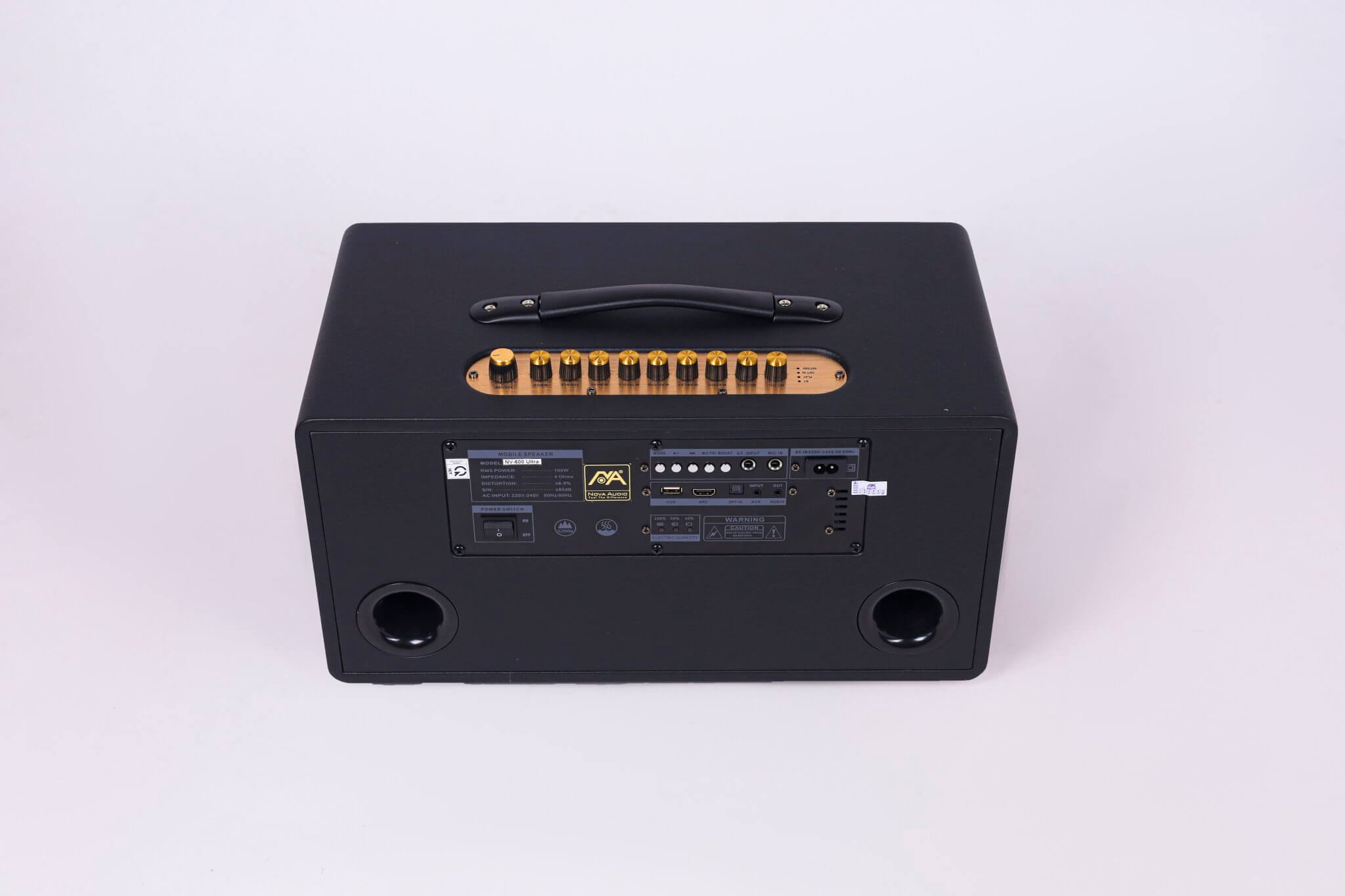 Loa Karaoke di động NOVA NV-600 Ultra xanh 3