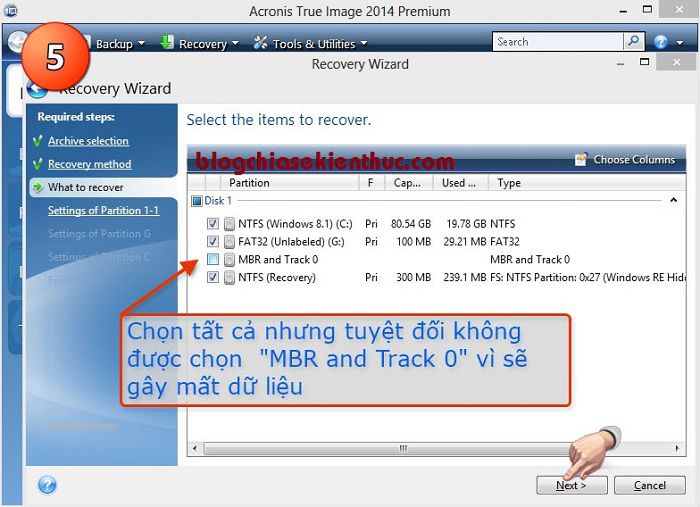 hướng dẫn ghost file tib