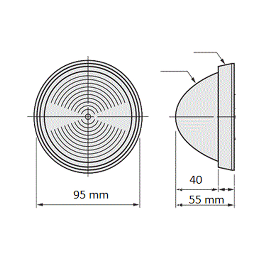 còi đèn báo cháy kết hợp FSBL-001