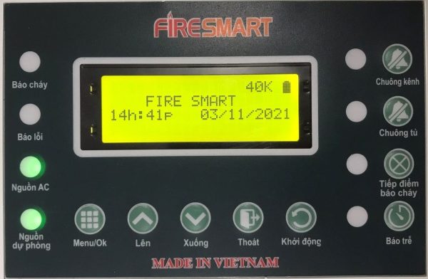 Trạng thái hoat động của tủ FCP-15