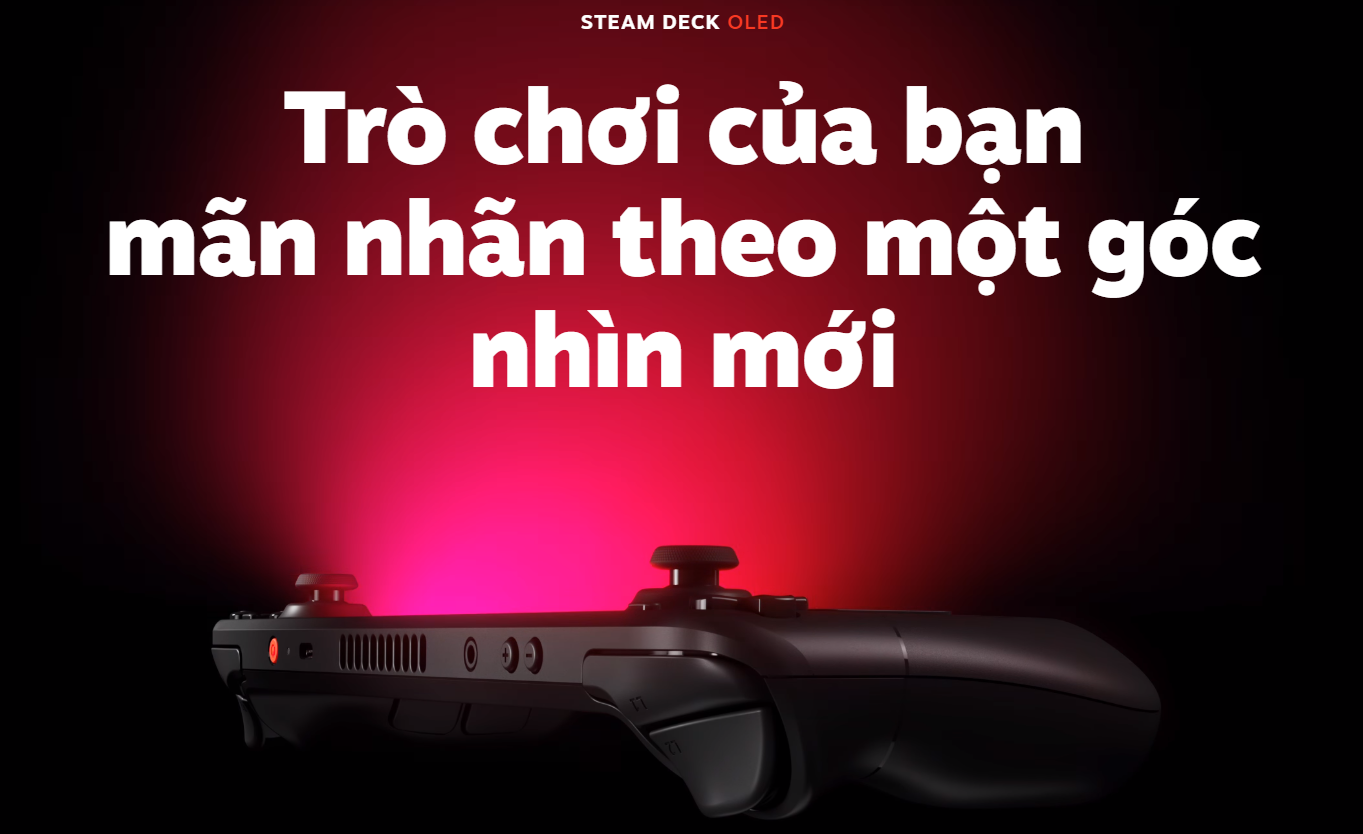 Máy chơi game cầm tay Steam Deck OLED 1TB 1