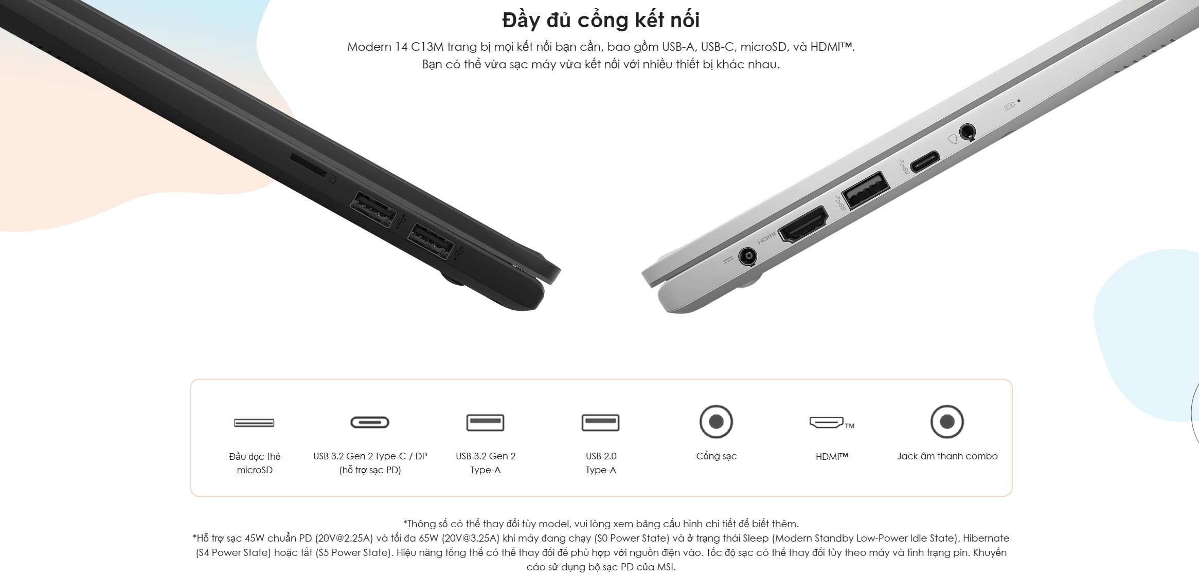 Laptop MSI Modern 14 (C13M-611VN)