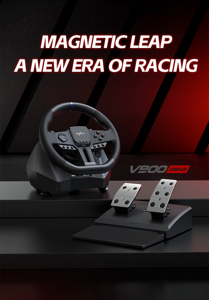 Vô lăng chơi game PXN V900 GEN2 Racing Wheel 1