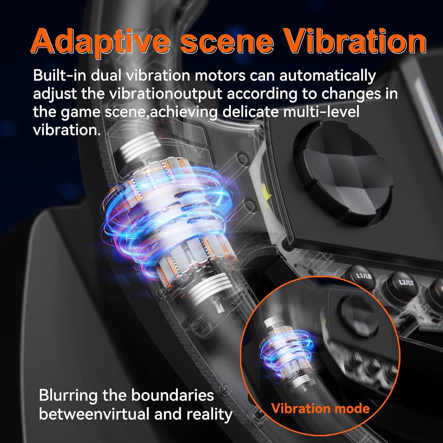 Vô lăng chơi game PXN V900 GEN2 Racing Wheel 5