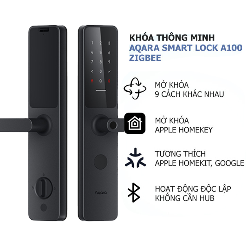 Khóa cửa thông minh A100 Zigbee Aqara