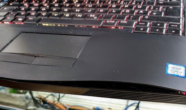 hình pin laptop bị phồng 