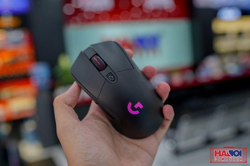 chuột công thái học không dây Logitech G703 Hero Lightspeed Wireless Gaming