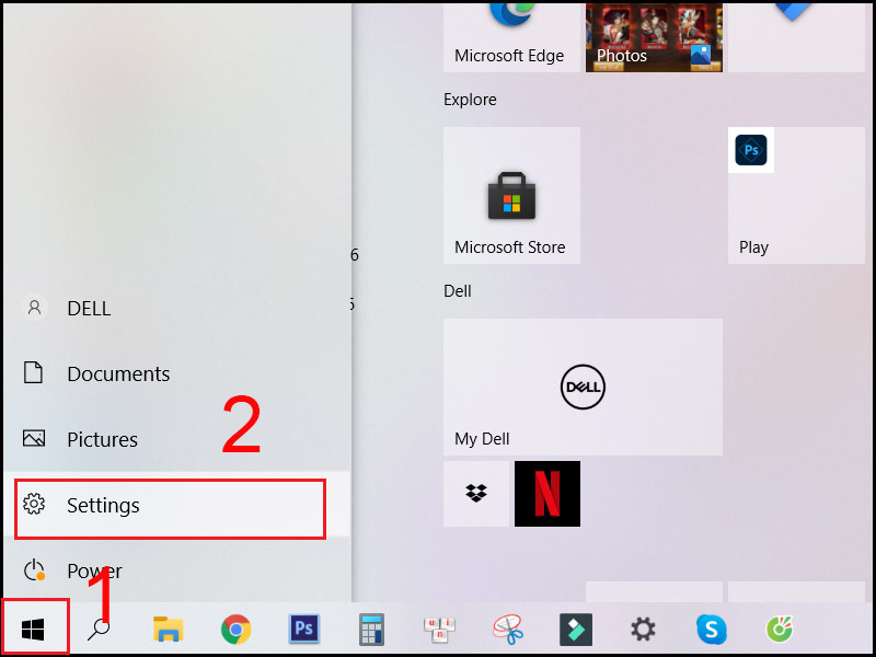 Khắc phục touchpad bị đơ chỉnh độ nhạy cảm Touchpad Sensitivity bước 1