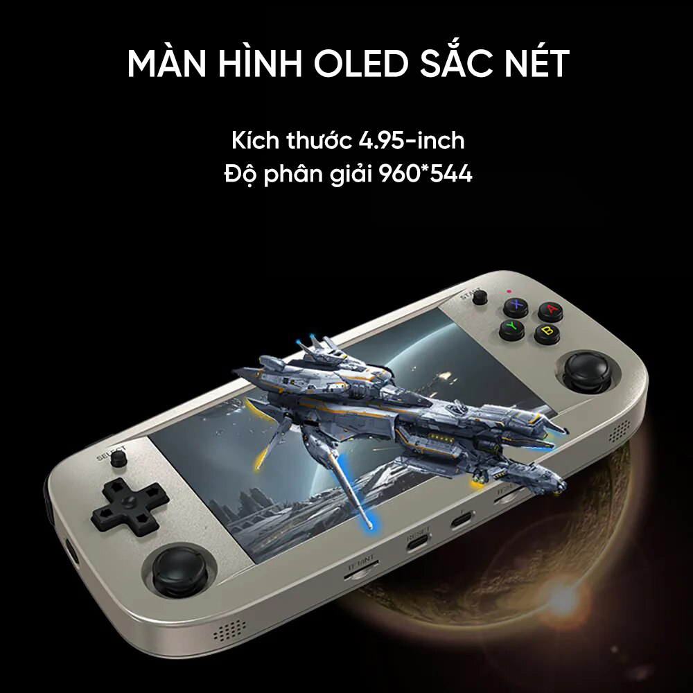 Máy chơi game cầm tay Anbernic RG503 màu đen 5