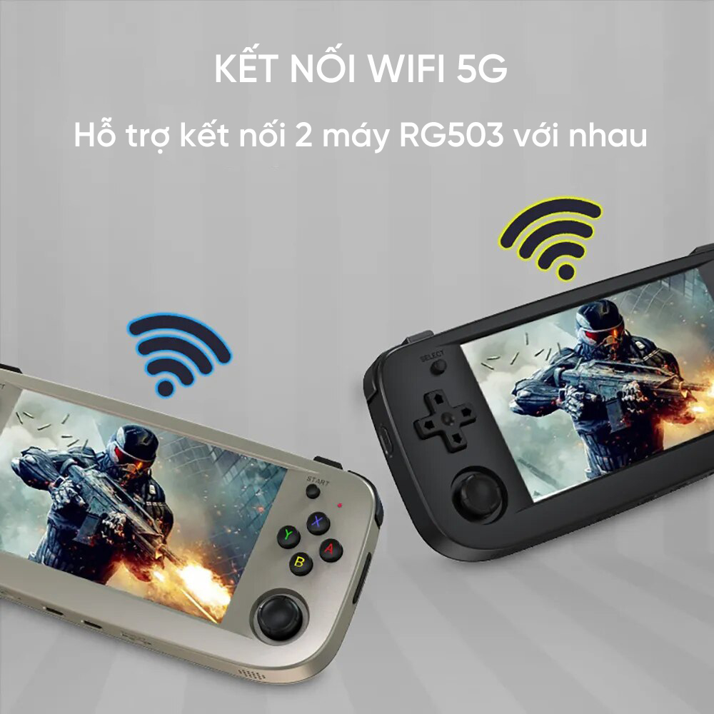 Máy chơi game cầm tay Anbernic RG503 màu đen 7