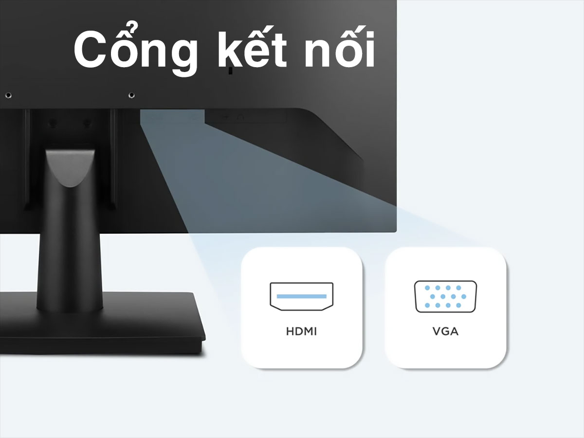 Cổng kết nối Màn hình Viewsonic VA2414-H 