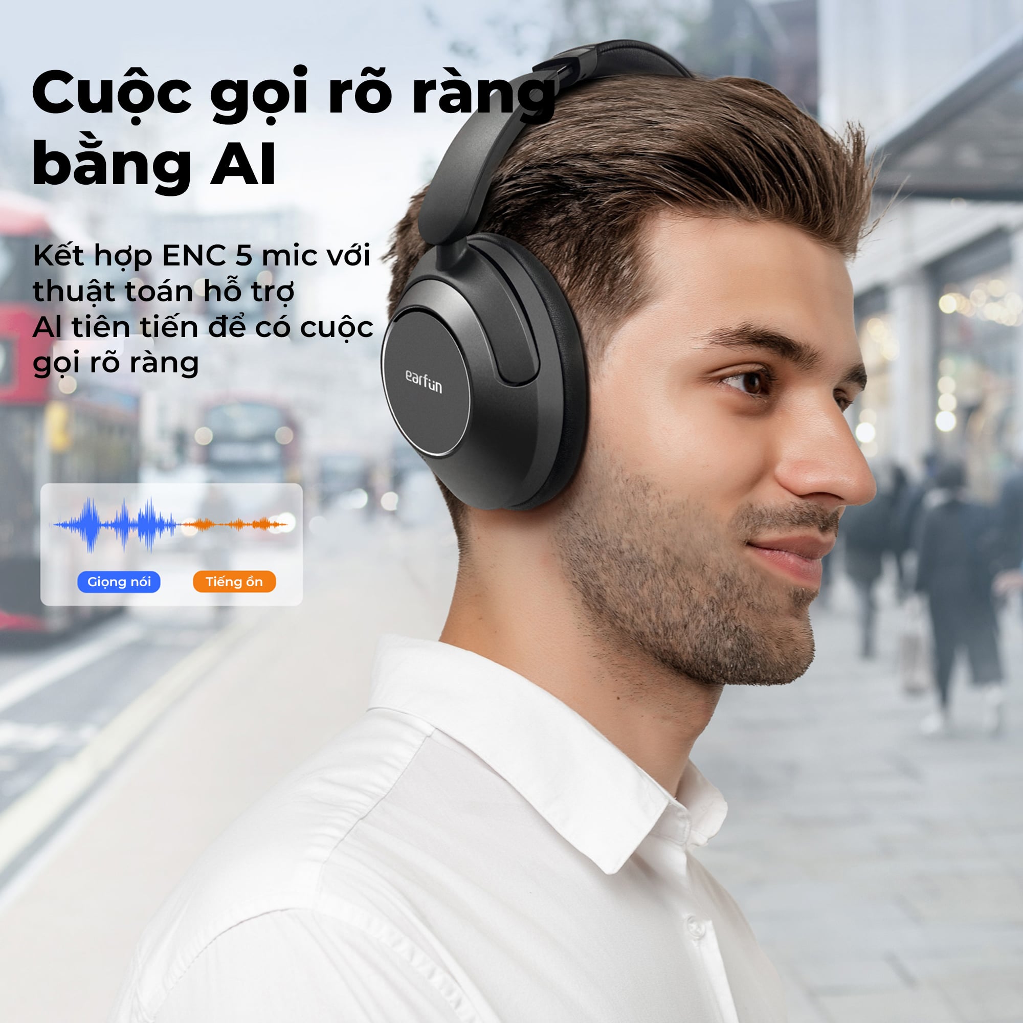Tai nghe Bluetooth chụp tai Earfun Wave Pro 4