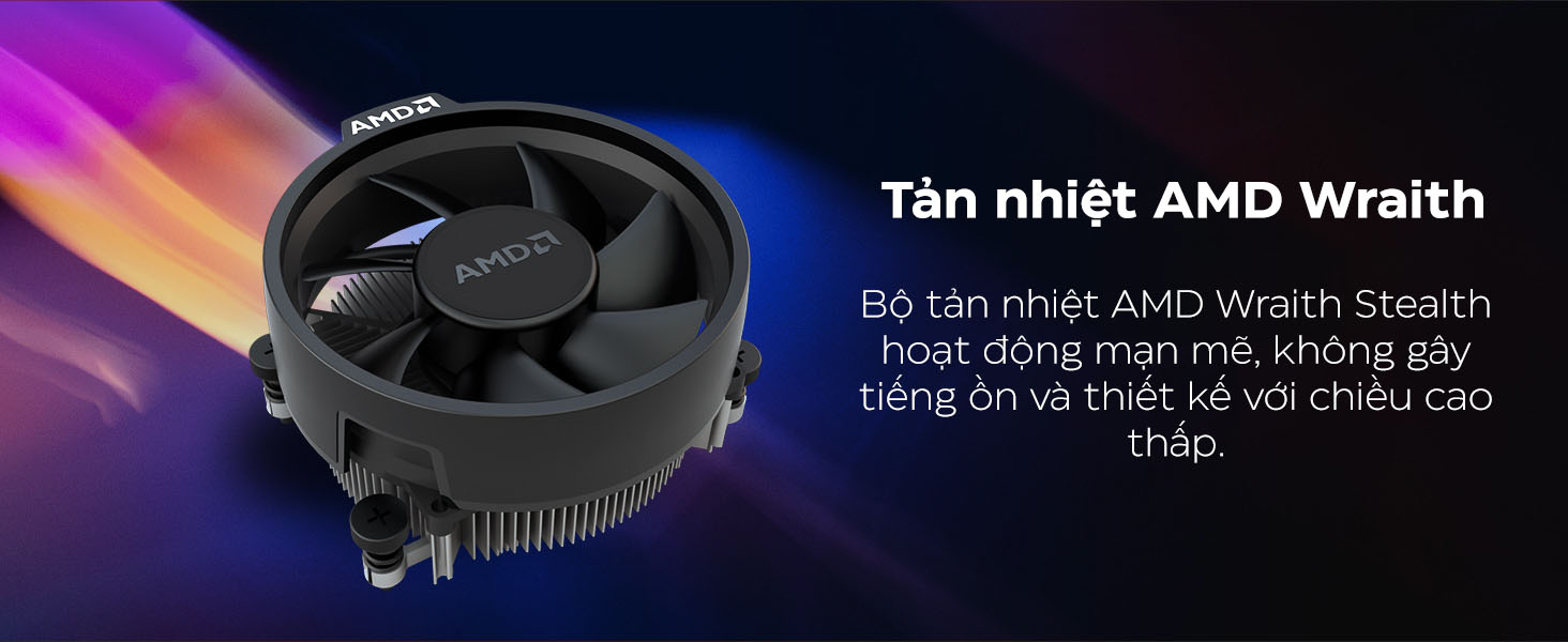 Tản nhiệt đi kèm Ryzen 5 5600X