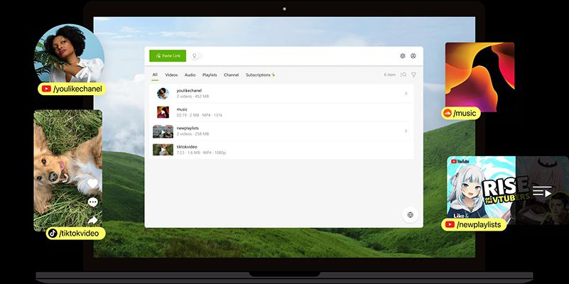 tải nhạc YouTube về thẻ nhớ bằng 4K Video Downloader