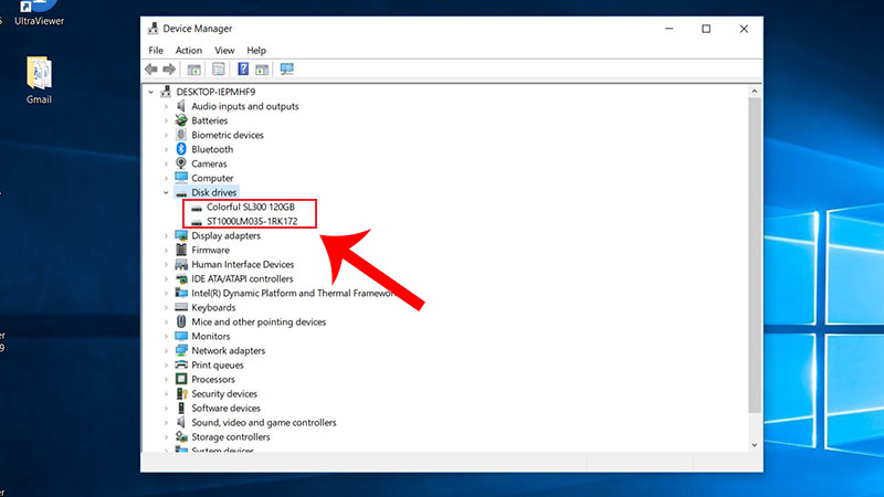 xem ổ cứng là ssd hay hdd