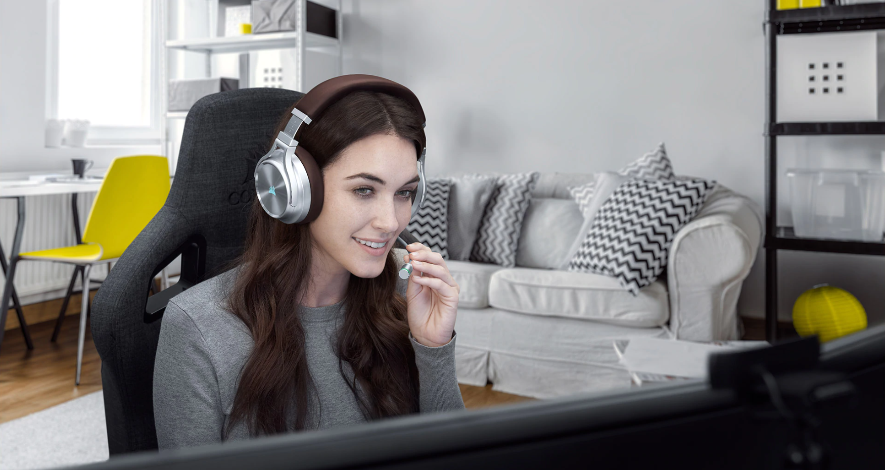 Tai nghe không dây Corsair Virtuoso RGB SE Espresso