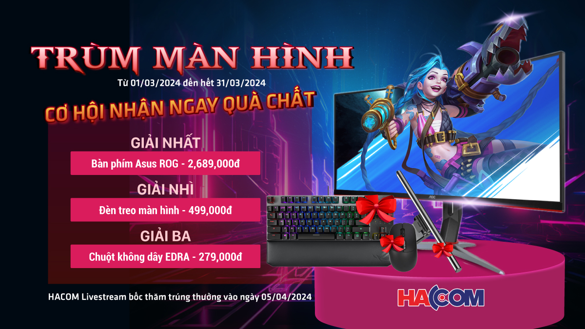 Bốc thăm trúng thưởng màn hình