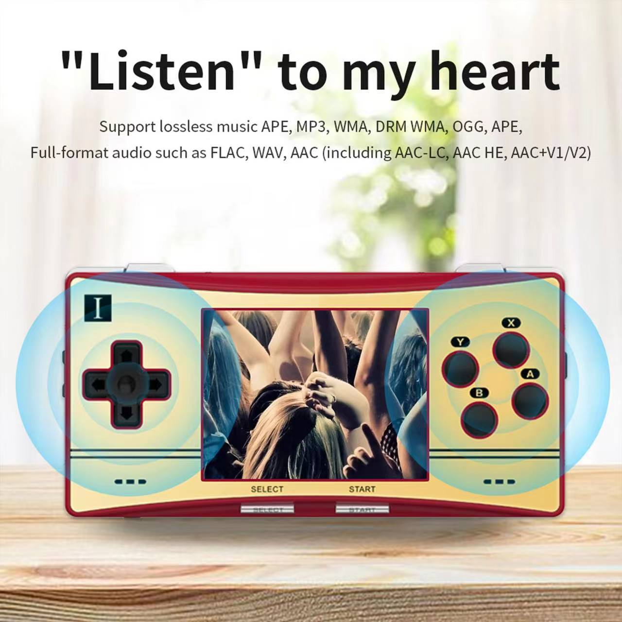 Máy chơi game cầm tay Anbernic RG300X màu đen 5