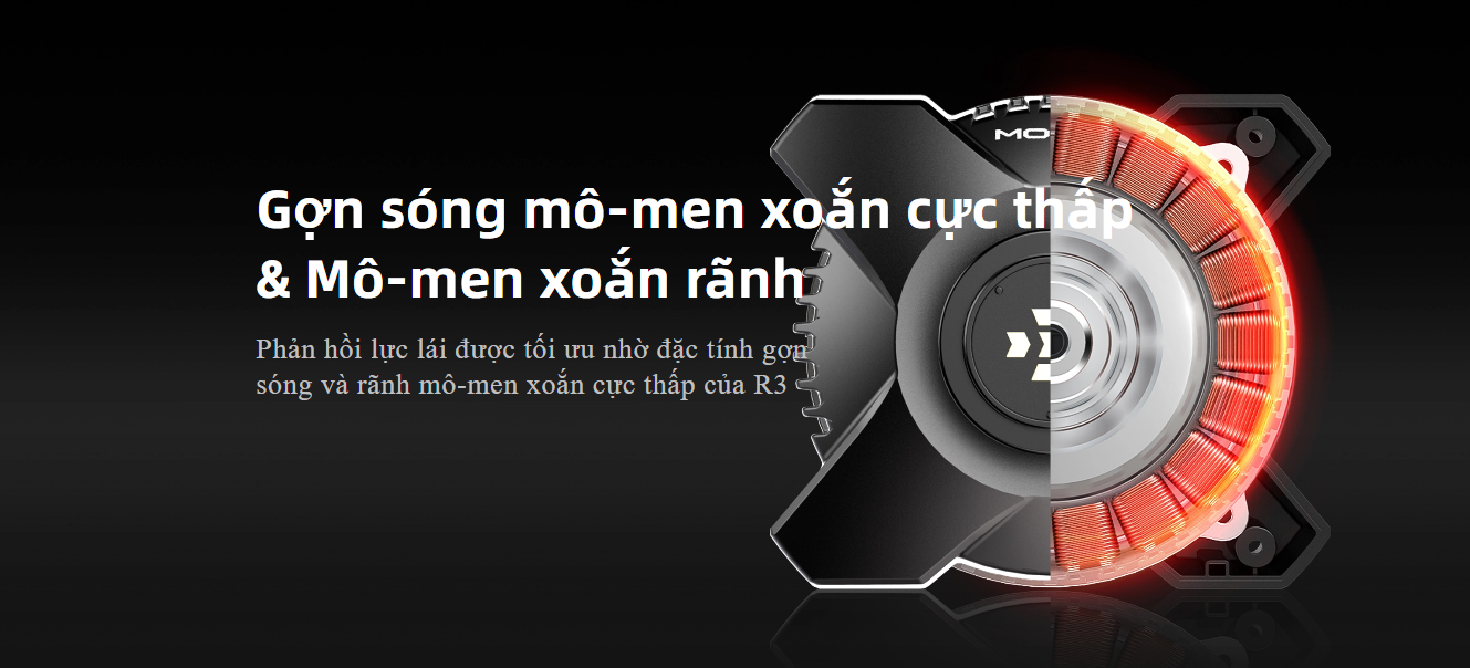 BỘ VÔ LĂNG ĐUA XE MOZA R3 PC BUNDLE FOR PC 13