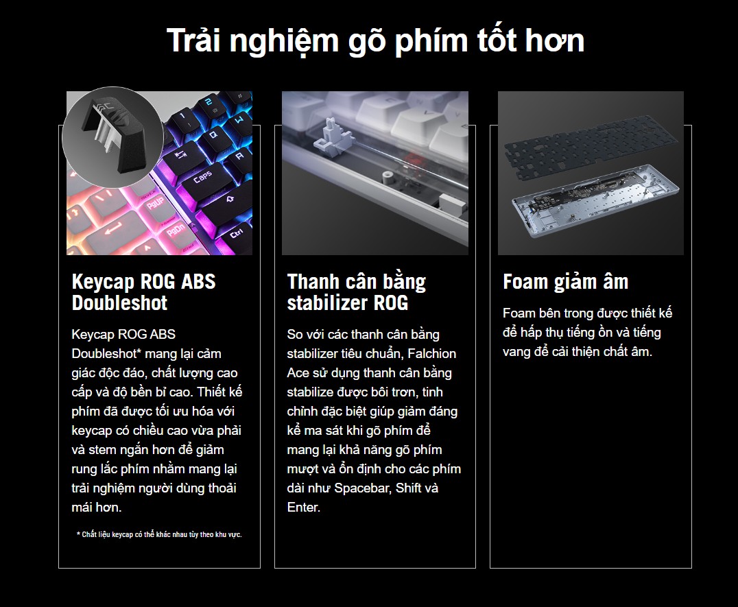 Bàn Phím ASUS ROG FALCHION ACE NX 5