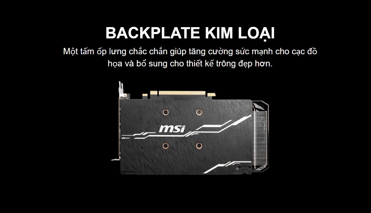 Card màn hình MSI RTX 2060 VENTUS GP OC