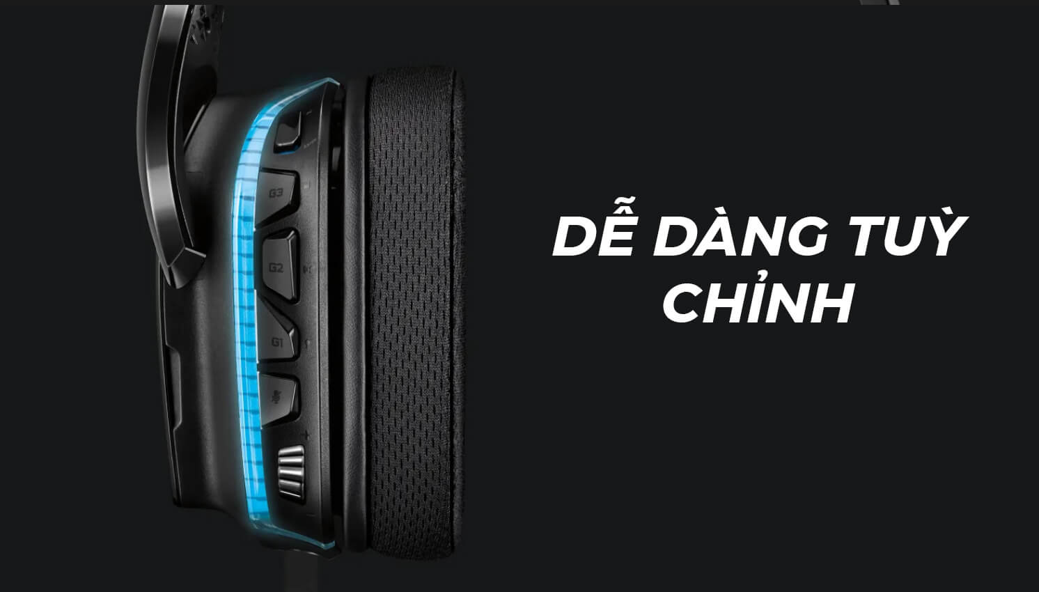 Tai nghe Logitech G633s 7.1 Gaming Headset 4