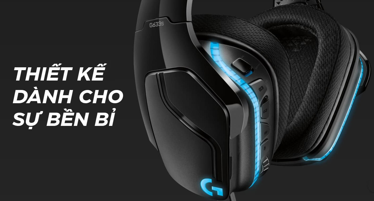 Tai nghe Logitech G633s 7.1 Gaming Headset 8