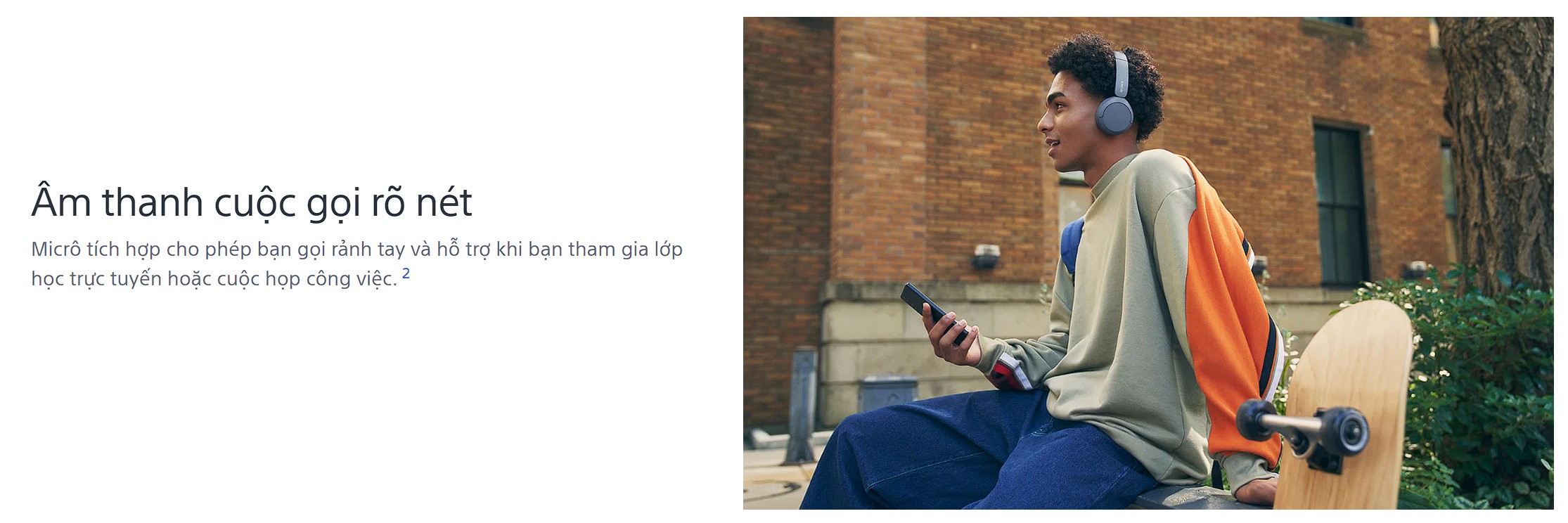 Tai nghe không dây Sony WH-CH520