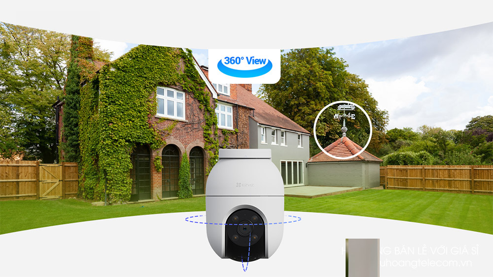 Có khả năng khóa, phóng to và theo dõi