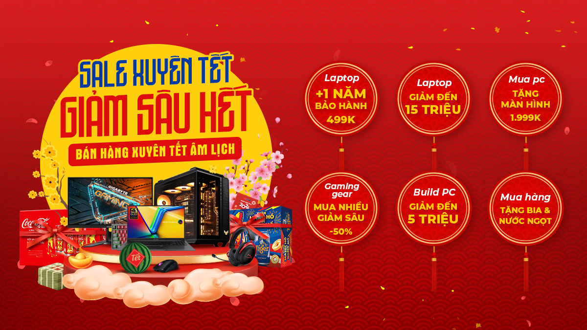 Khuyến mại Tết HACOM