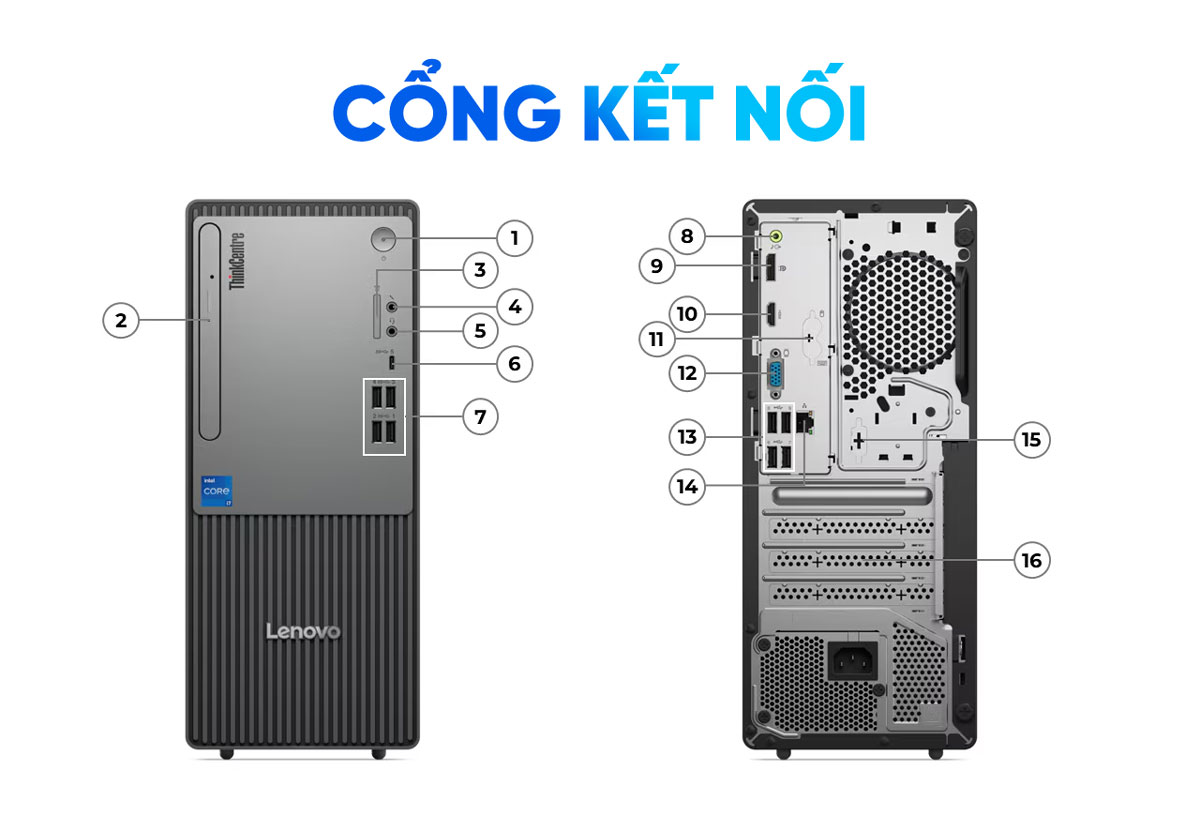 Máy tính cá nhân Lenovo ThinkCentre neo 50t (12UB0008VA)