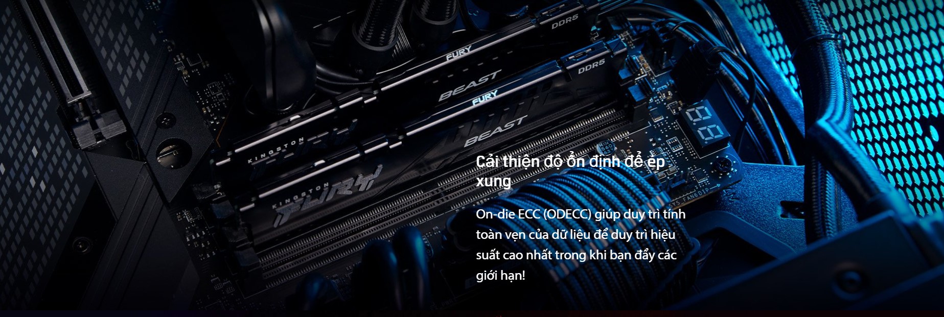 Ram Desktop Kingston Fury Beast ddr5