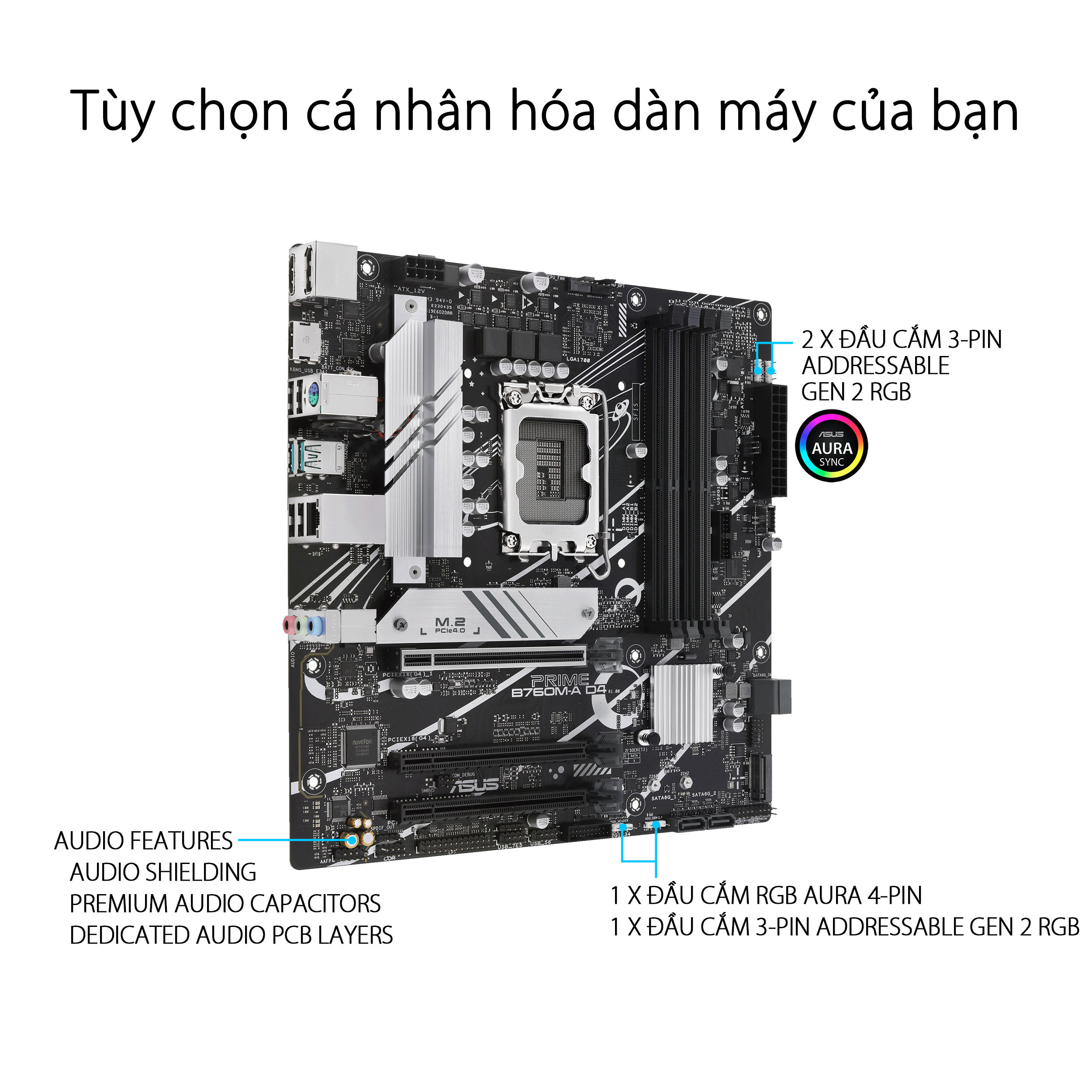 Mainboard ASUS PRIME B760M-A D4 