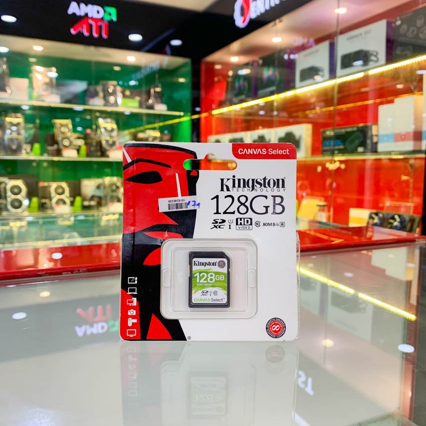 Giá Thẻ nhớ Kingston 128GB SDXC Select 80R