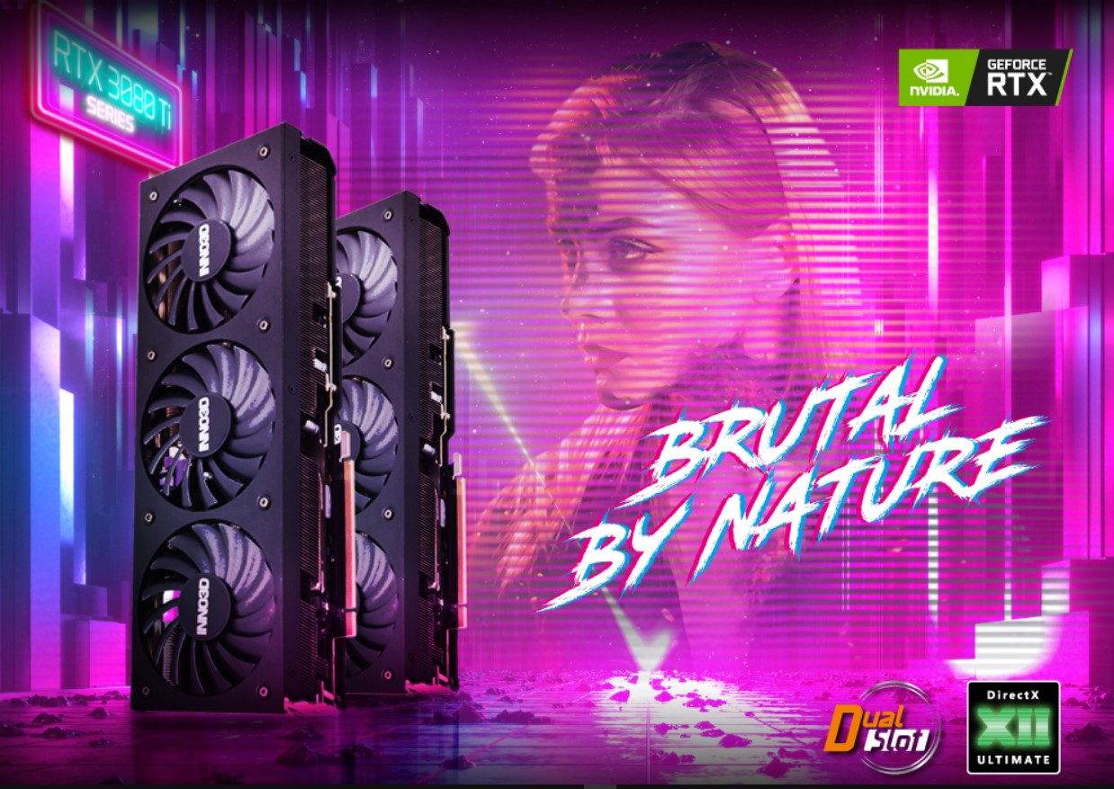Card màn hình Inno3D RTX 3080 Ti X3