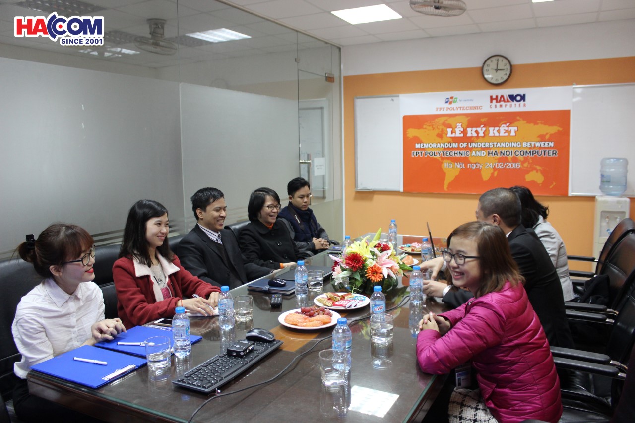 Lễ ký kết FPT Polytechnic và HACOM - Ảnh 2