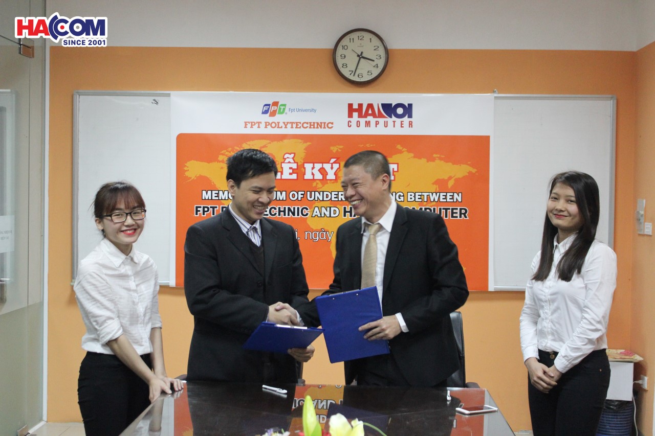 Lễ ký kết FPT Polytechnic và HACOM - Ảnh 5