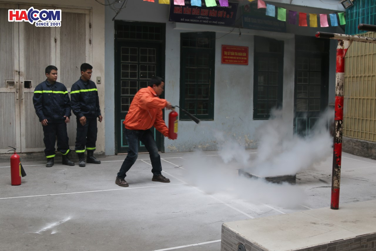 HACOM tập huấn phòng cháy chữa cháy 2016 - Ảnh 4