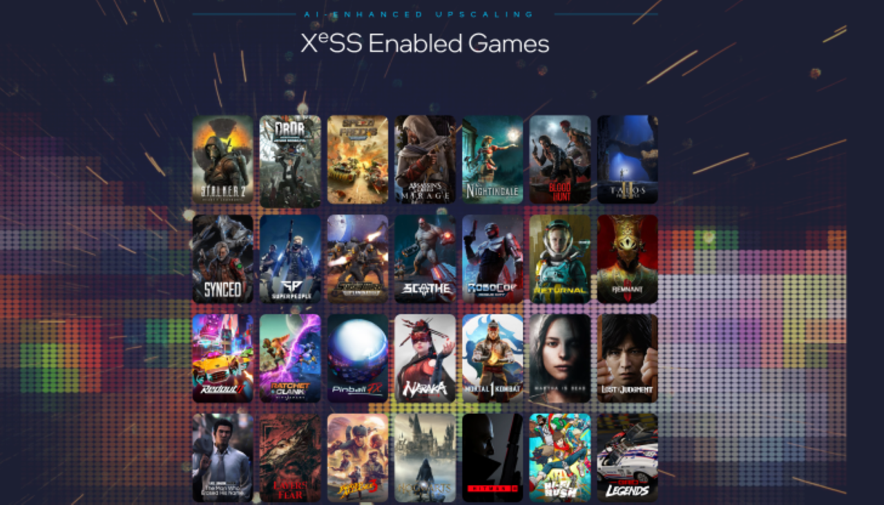Intel XeSS 2 hỗ trợ 44 tựa game, mở rộng AI Upscaling