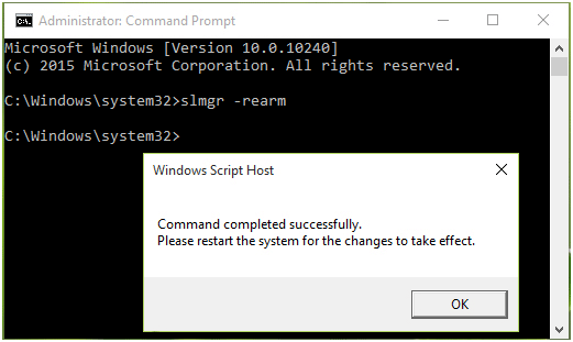 Cách tắt thông báo Your Windows license will expire soon hacom 11