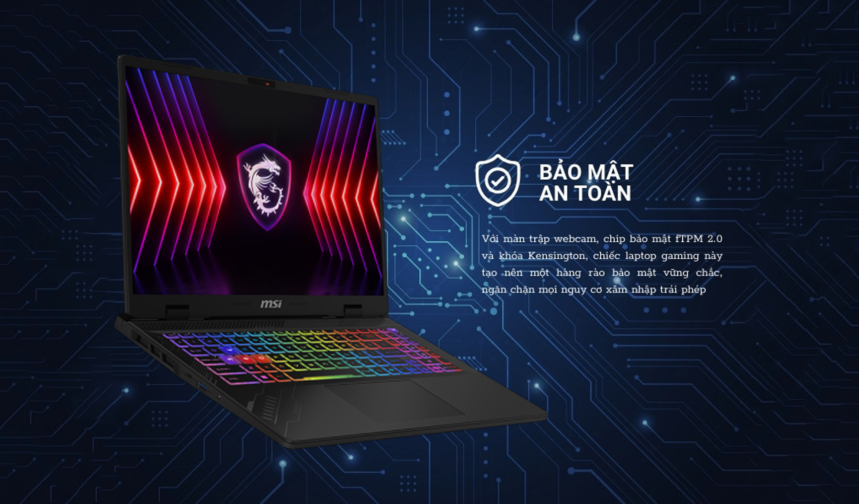 Laptop MSI Crosshair 16 HX D14VFKG-860VN (i9 14900HX/ 16GB D5/ 1TB/ RTX 4060/ 16 QHD 240Hz/ Win11)